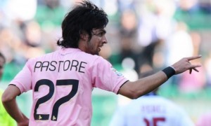 Javier Pastore con la maglia del Palermo