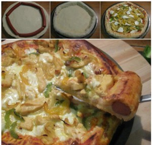 Pizza sfiziosa con ripieno ricetta