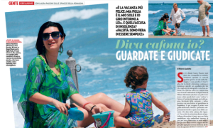 laura pausini al mare